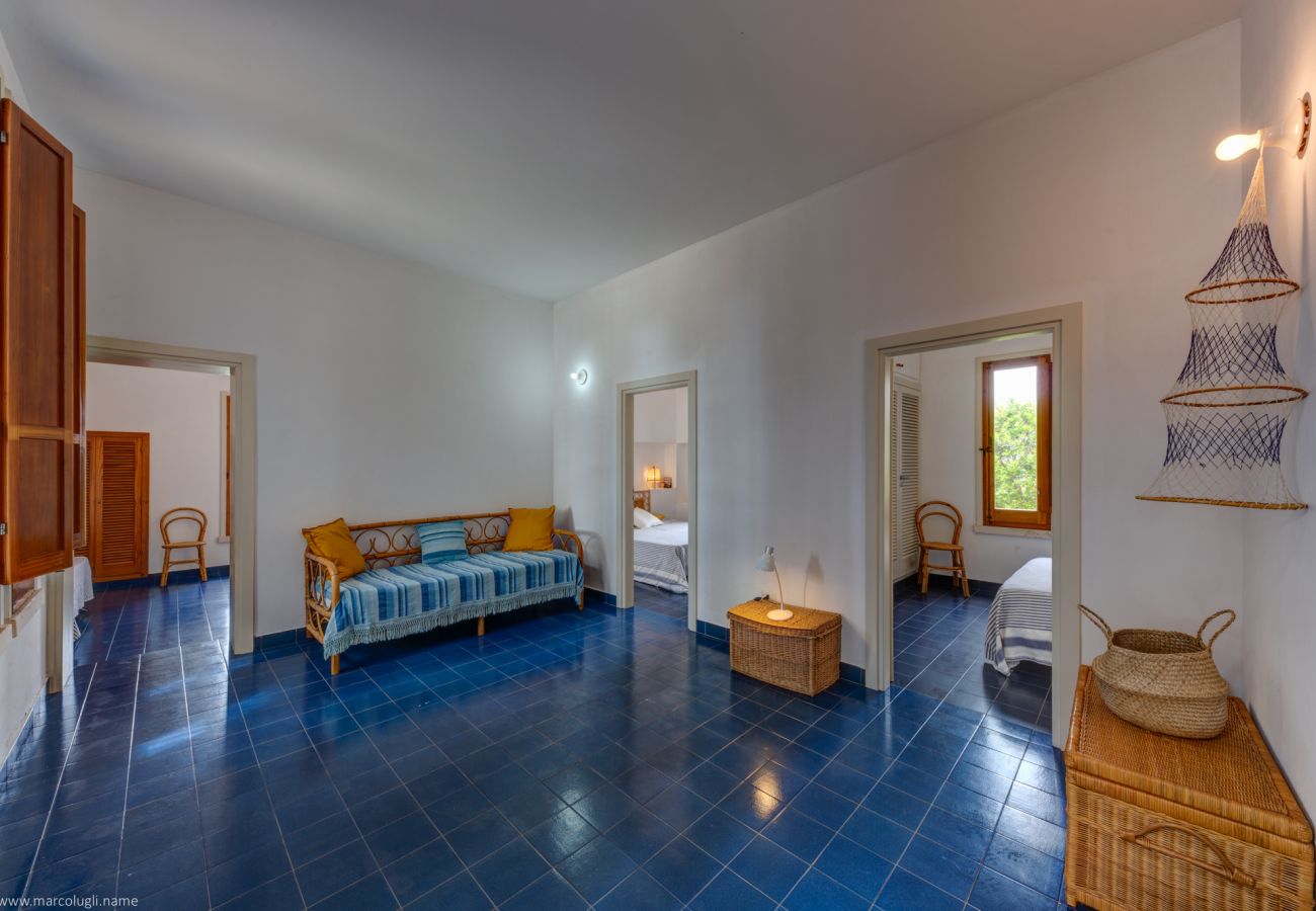 Ferienhaus in Leuca - Einmalige Villa mit direktem Meerzugang