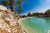 Villa in Gagliano del Capo - Traumvilla mit Naturpool & fantastischem Meerblick Villa in Gagliano del Capo - Traumvilla mit Naturpool & fantastischem Meerblick