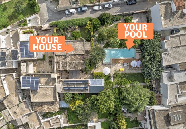 Ferienhaus in Patù - Pool-Haus im Park, 7km von den Sandstränden (C) Ferienhaus in Patù - Pool-Haus im Park, 7km von den Sandstränden (C)