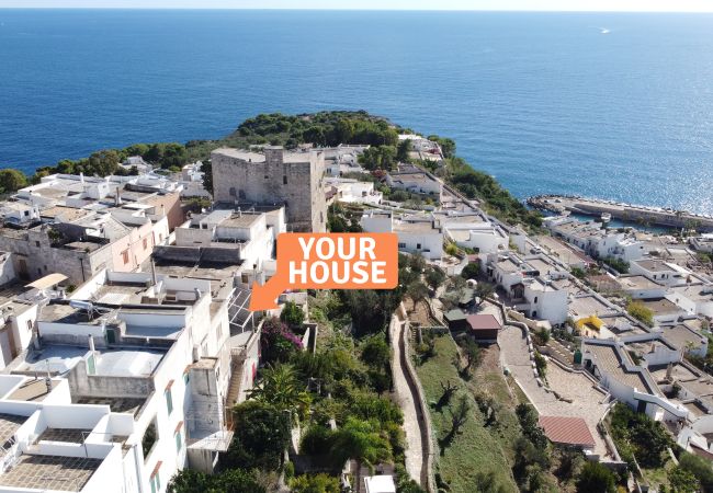 Ferienhaus in Castro - Außenwhirlpool u. Meerblick in der antiken Festung Ferienhaus in Castro - Außenwhirlpool u. Meerblick in der antiken Festung