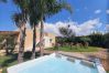 Villa in Pescoluse - Strandvilla mit Meerblick-Whirlpool und Spielplatz Villa in Pescoluse - Strandvilla mit Meerblick-Whirlpool und Spielplatz