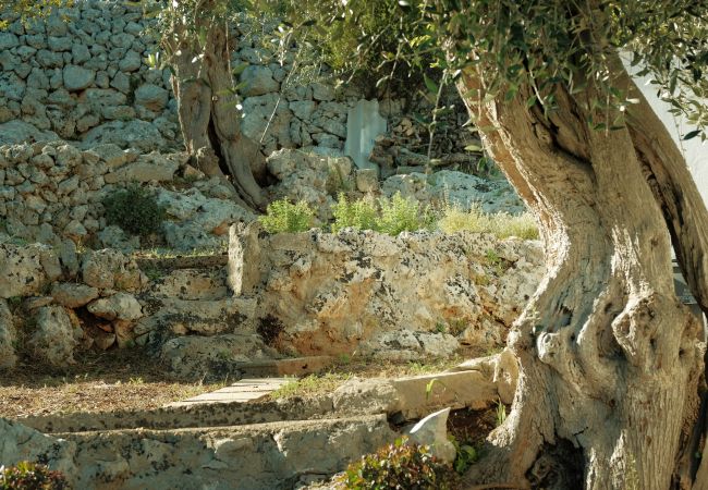 Trullo in Tricase - Verwunschenes Häuschen mit Meerblick in Meeresnähe