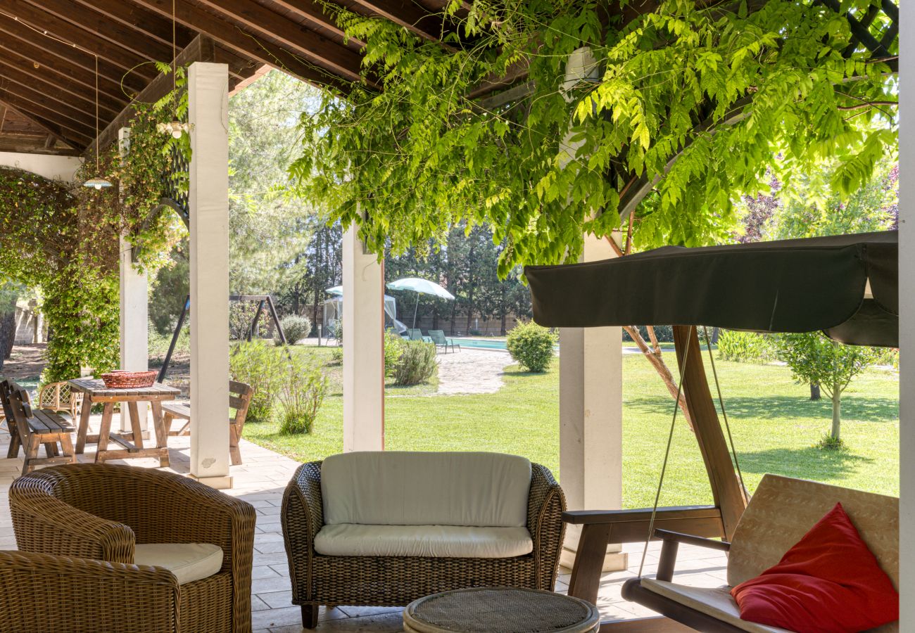 Villa in Galatina - Landhaus-Anwesen mit großem Pool & Park