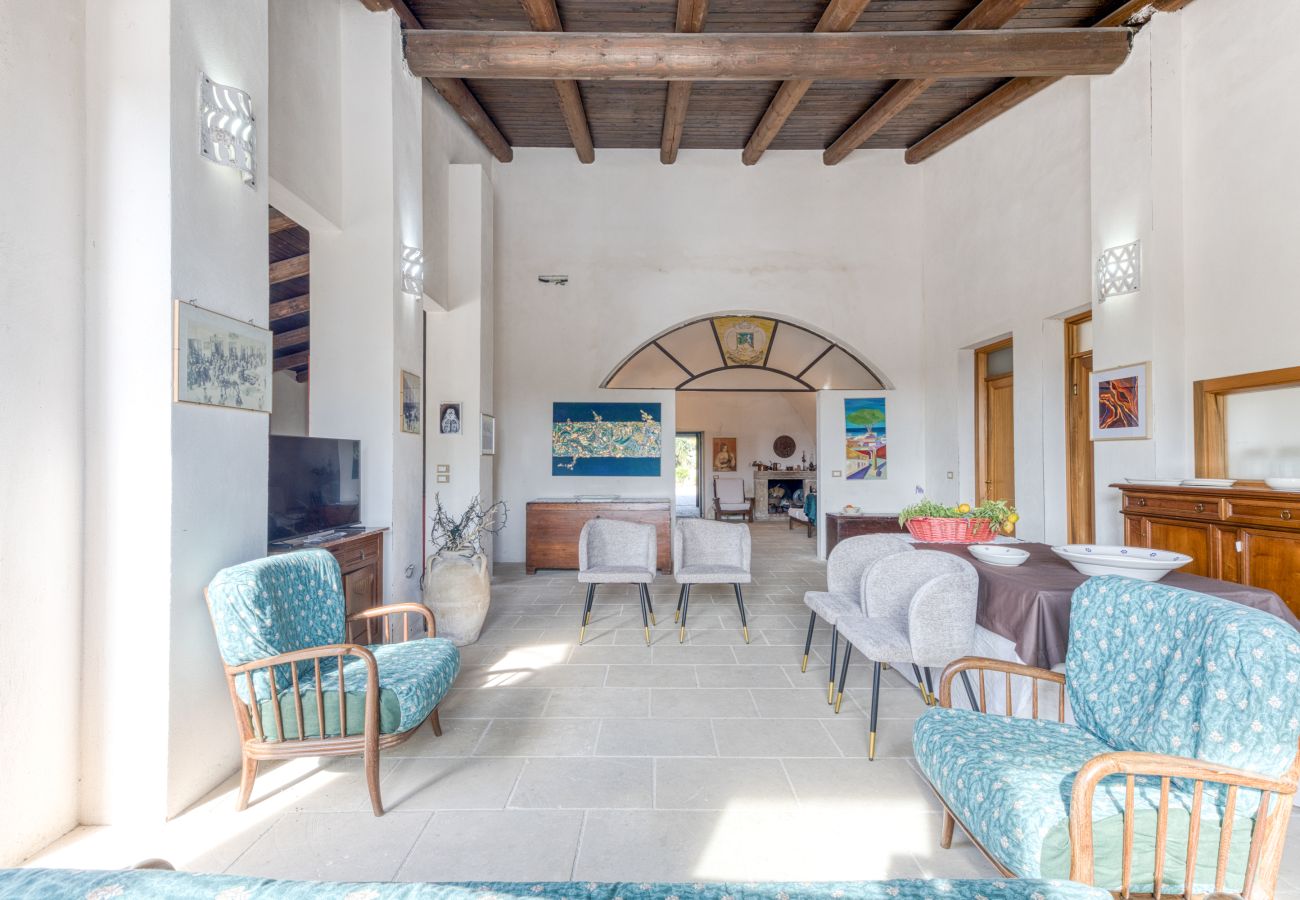 Villa in Casarano - Gesamtes Landanwesen mit Pool - alleinige Nutzung
