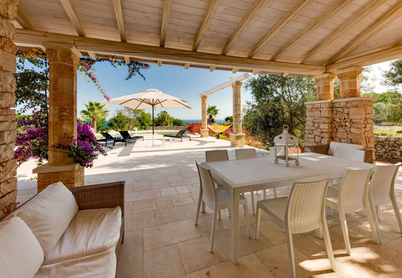 Villa in Gagliano del Capo - 5* dream villa w/ stunning pool & sea view