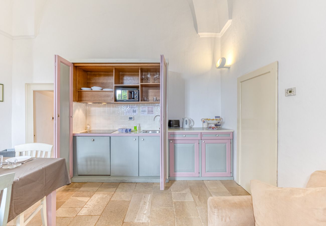 House in Patù - Pool house in the park, 7km from the sandy beaches (C)
