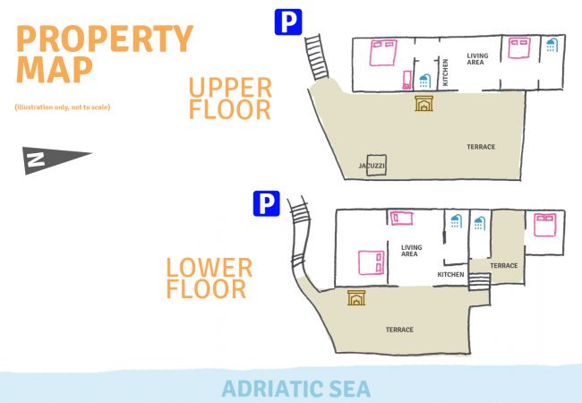 Villa in Gagliano del Capo - Large villa with outdoor jacuzzi over the sea Villa in Gagliano del Capo - Large villa with outdoor jacuzzi over the sea