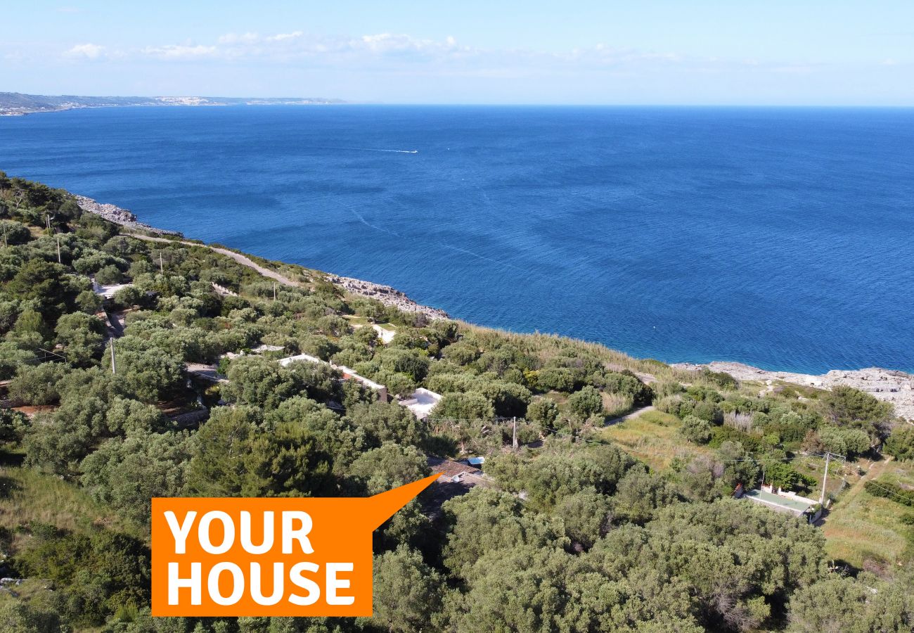 House in Corsano - Sea access and heated outdoor whirlpool at stone villa