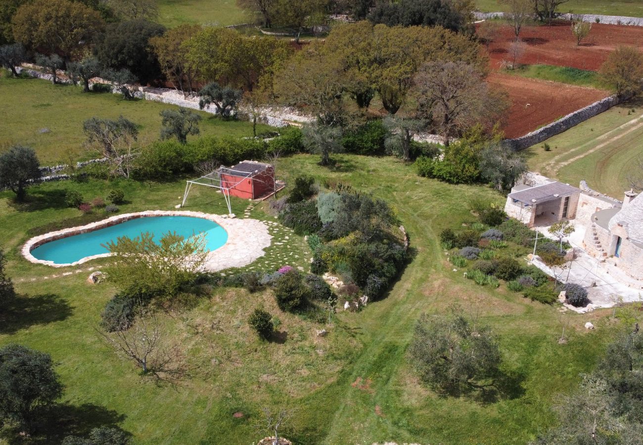 Villa in Cisternino - Enchanting trulli mansion with natural pool