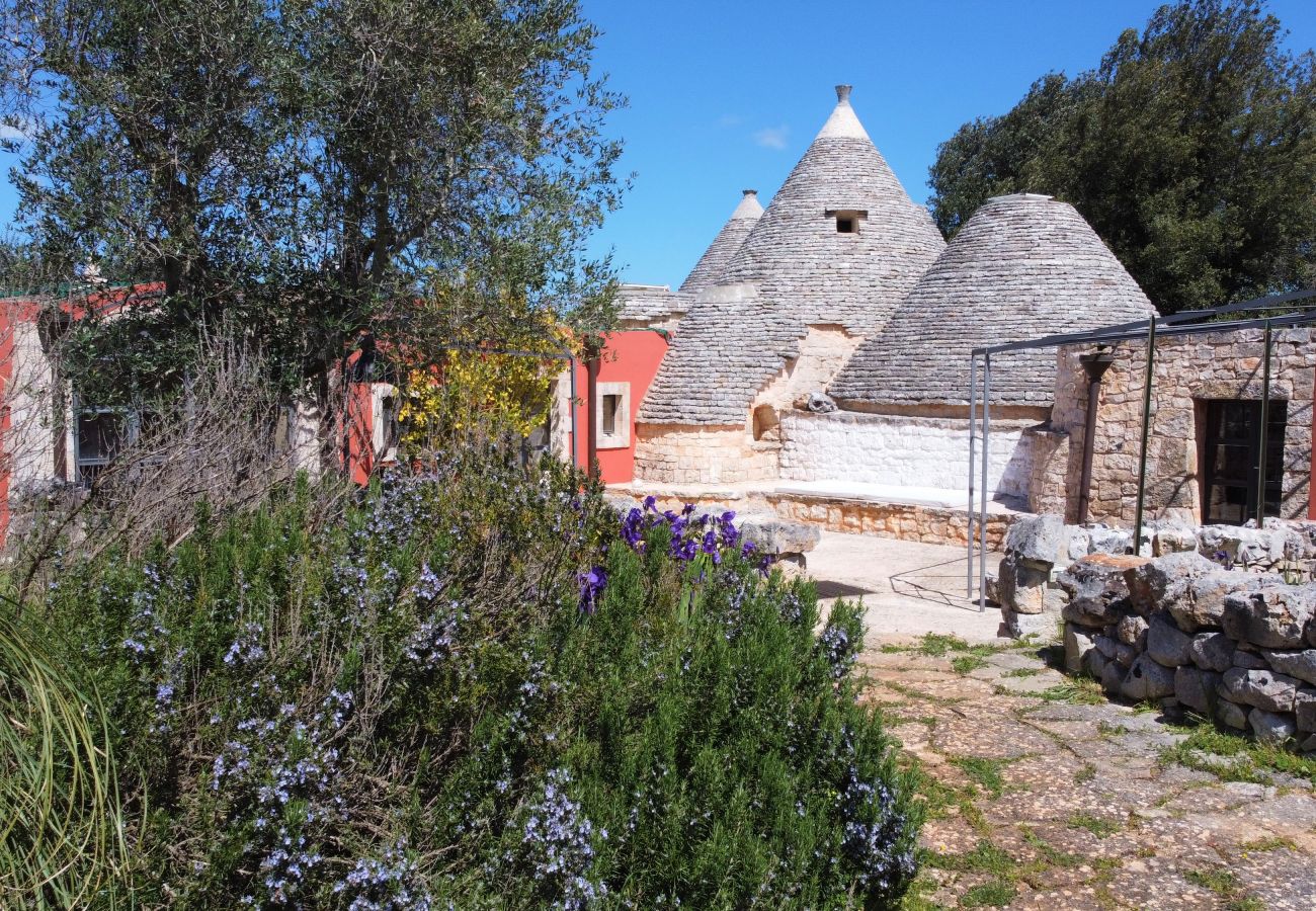 Villa in Cisternino - Enchanting trulli mansion with natural pool