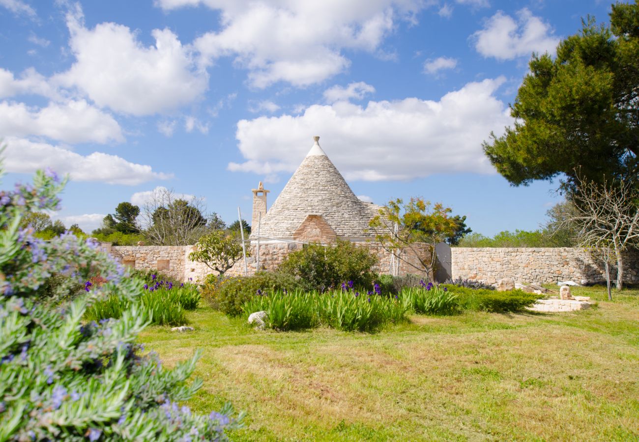 Villa in Cisternino - Enchanting trulli mansion with natural pool