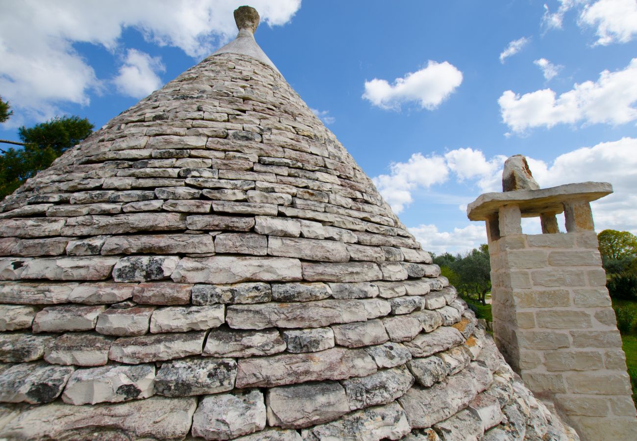 Villa in Cisternino - Enchanting trulli mansion with natural pool