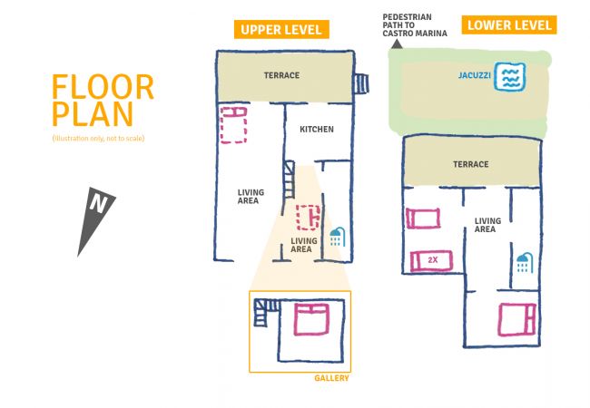 House in Castro - Outdoor jacuzzi in old town w/ fantastic sea view House in Castro - Outdoor jacuzzi in old town w/ fantastic sea view