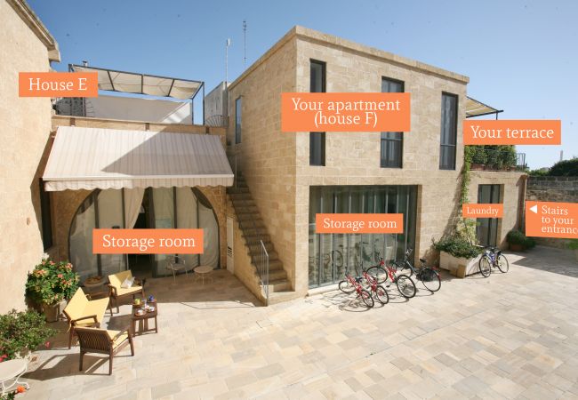 Studio in Patù - Studio with large pool in the picturesque town of Patù (F) Studio in Patù - Studio with large pool in the picturesque town of Patù (F)