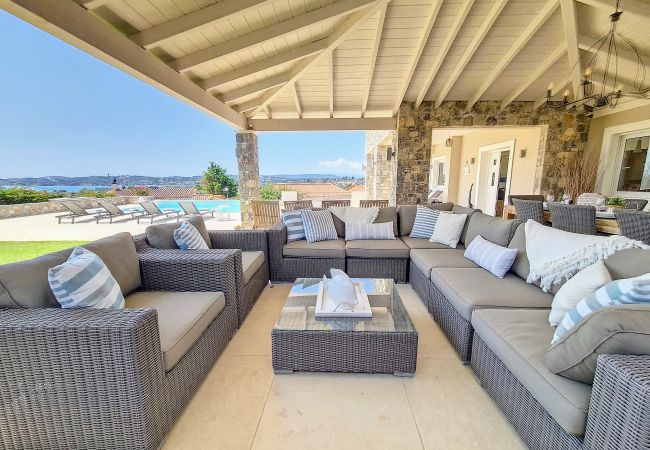 Villa in Porto Heli - Luxury mansion with big pool and sea view