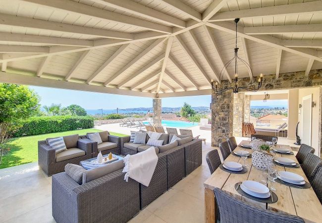 Villa in Porto Heli - Luxury mansion with big pool and sea view