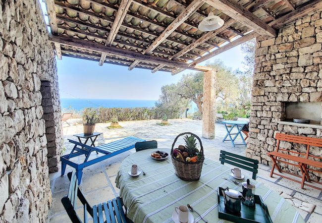 House in Corsano - Sea access & hot outdoor whirlpool at stone villa House in Corsano - Sea access & hot outdoor whirlpool at stone villa