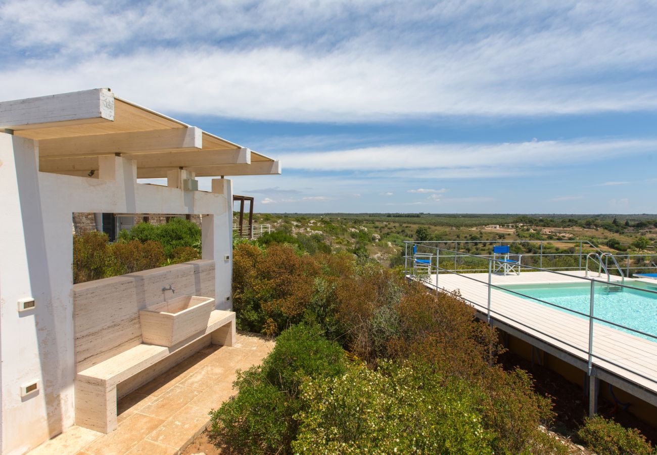Villa in Torre Pali - Pool villa near the beaches w/ fantastic sea view