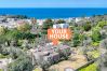 House in Patù - Nice stone house with sea view & outdoor whirlpool
