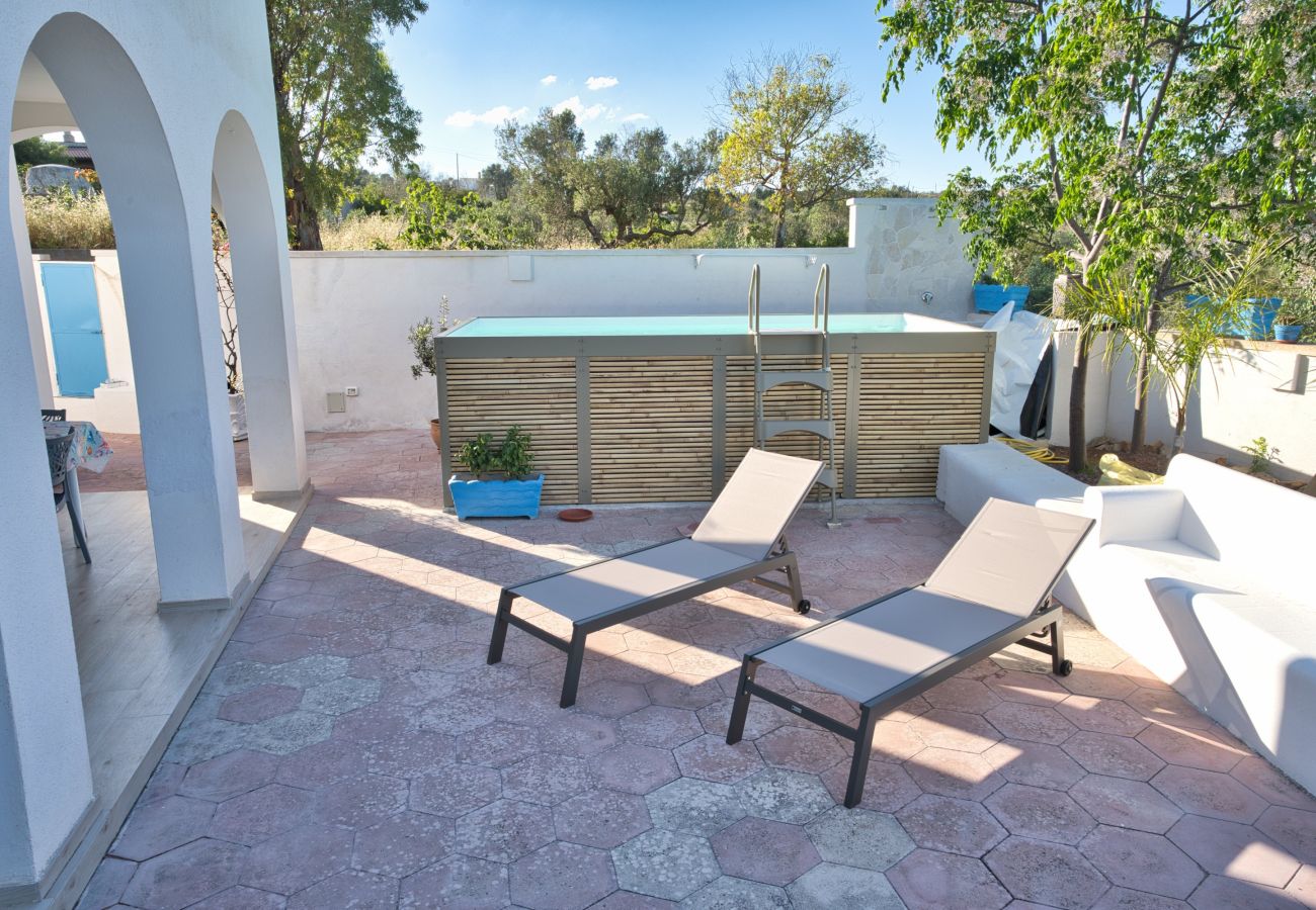 House in Leuca - Cozy house with little pool and sea view