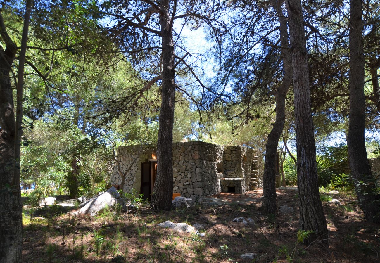 Trullo à Castro - Little trullo with private sea access (house E)