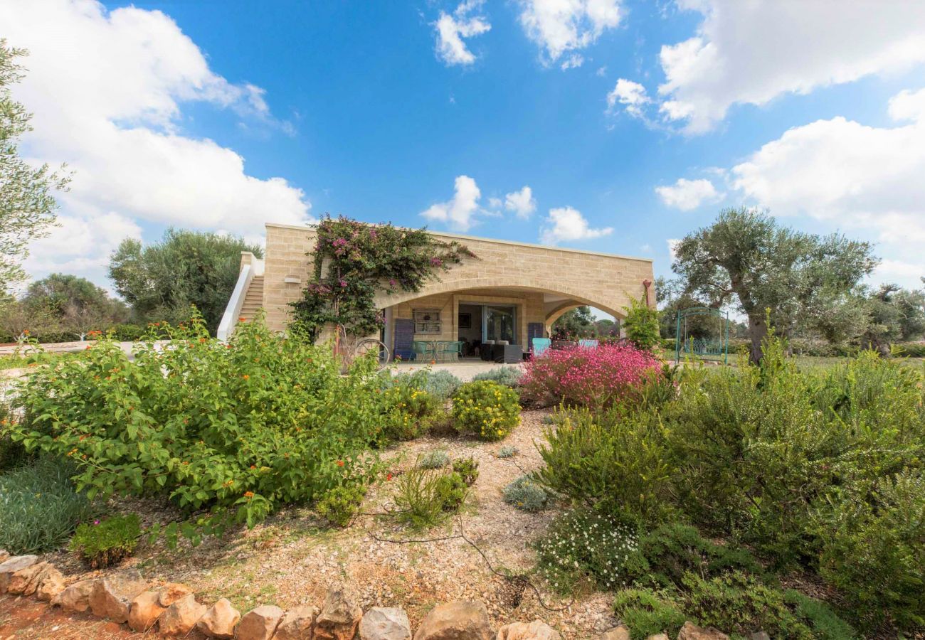 Villa à Patù - Villa de luxe avec piscine à 2km de la mer