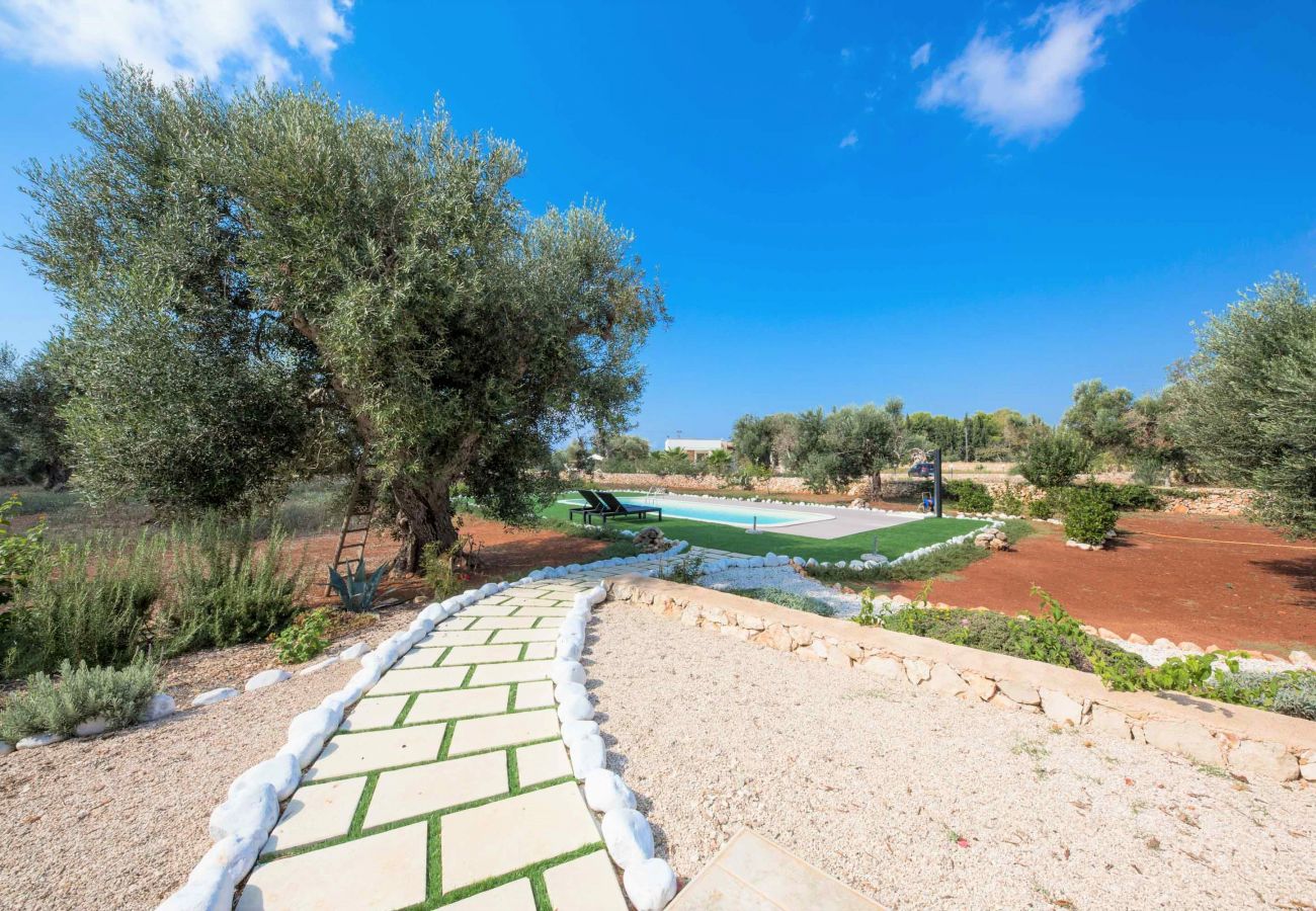 Villa à Patù - Villa de luxe avec piscine à 2km de la mer