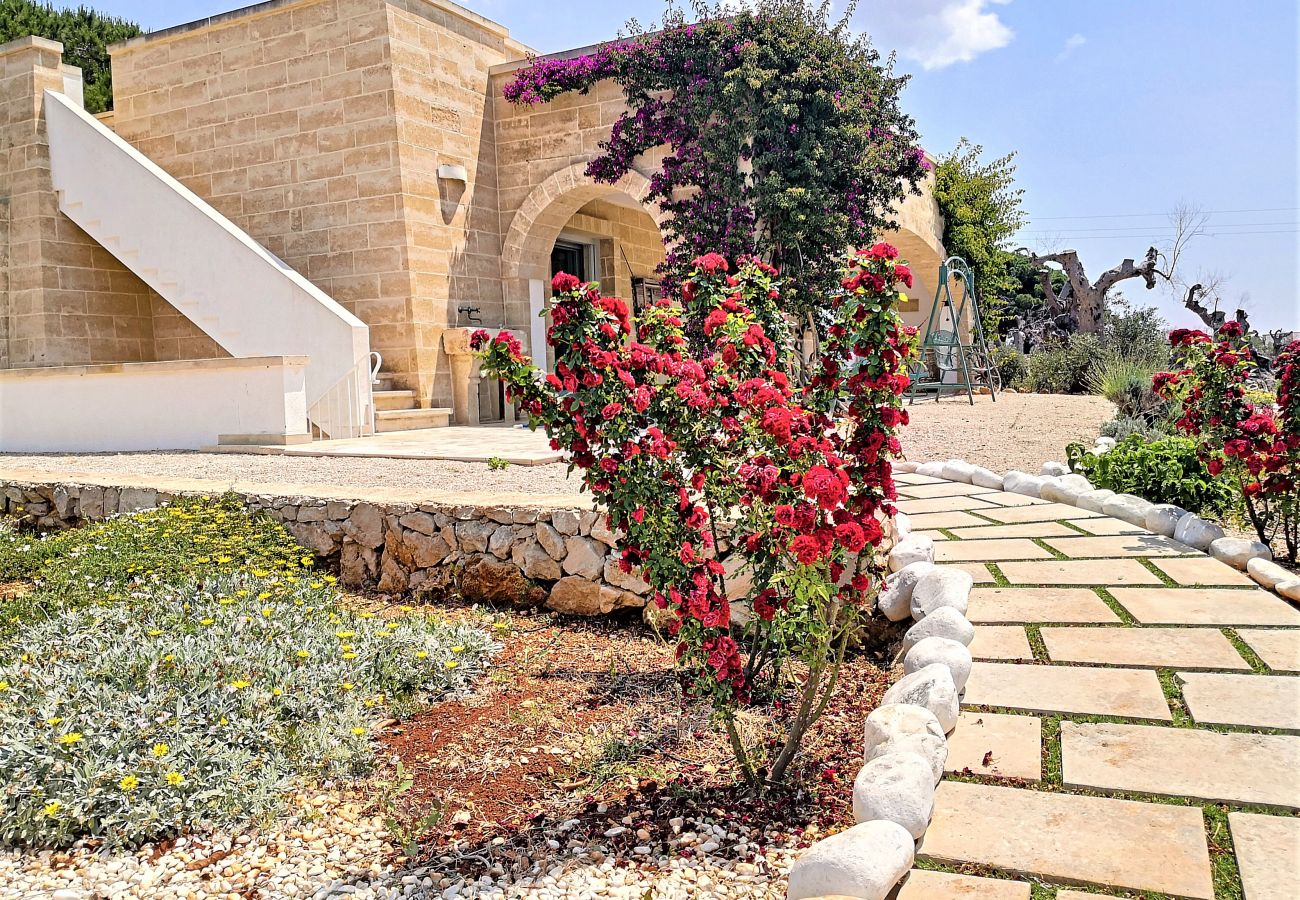 Villa à Patù - Villa de luxe avec piscine à 2km de la mer