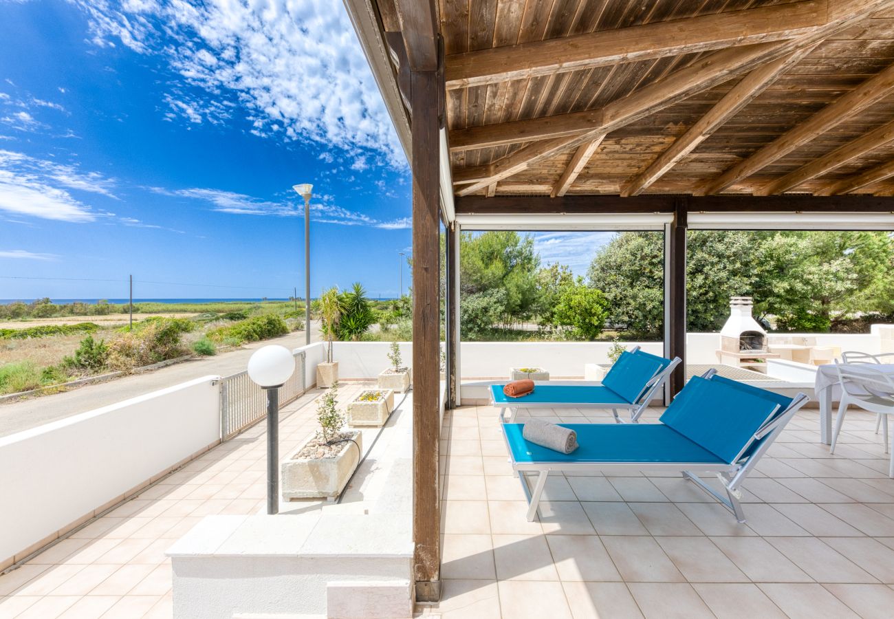 Maison à Salve - Maison sur la plage de sable 