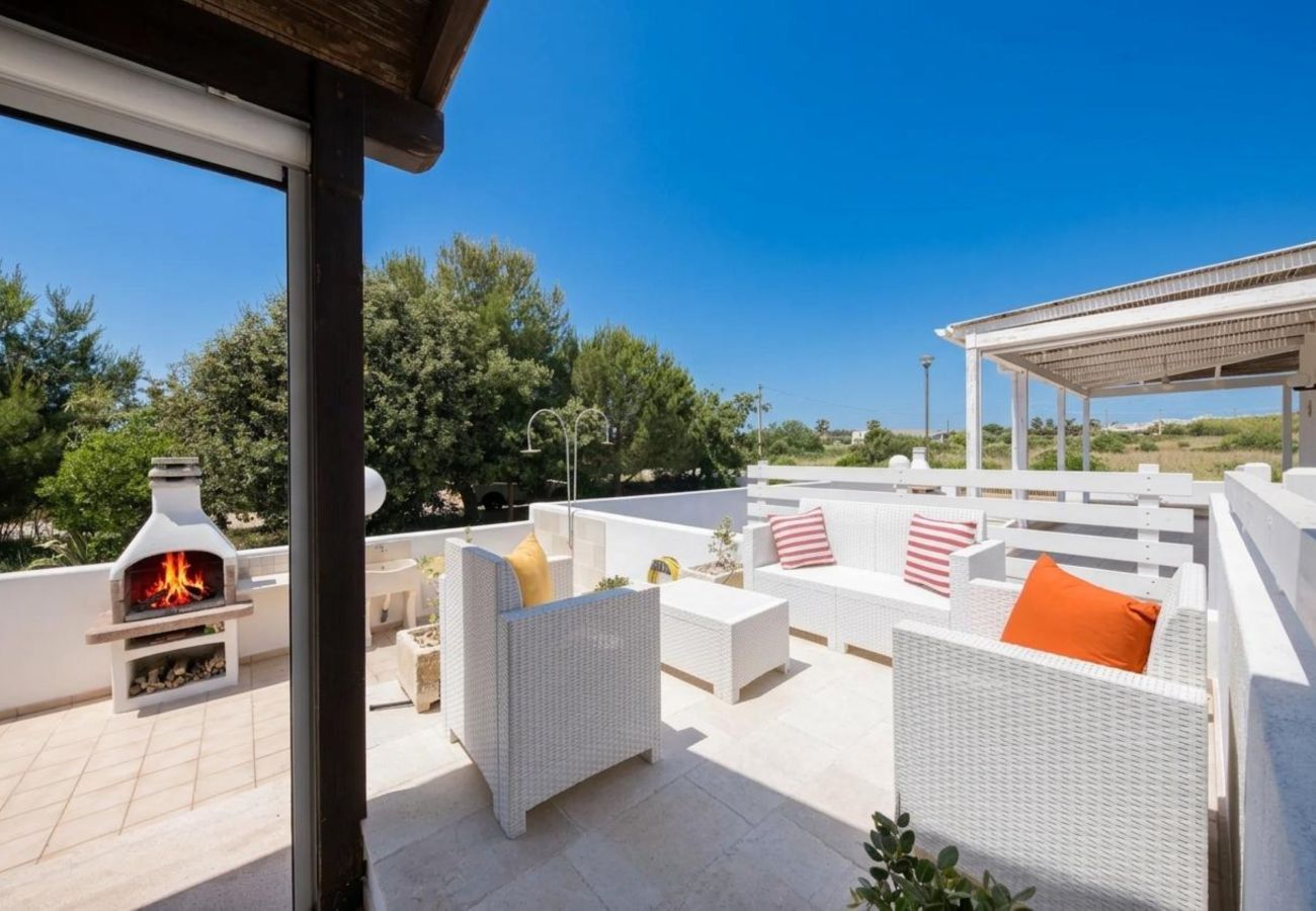 Maison à Salve - Maison sur la plage de sable 