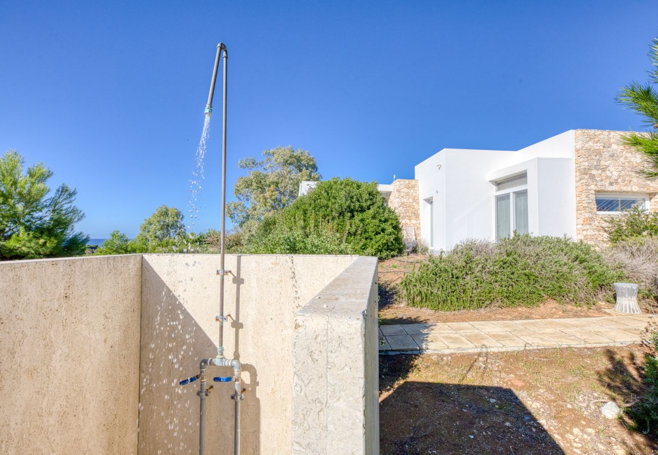 Villa à Torre Pali - Superbe villa avec piscine & vue mer 180°