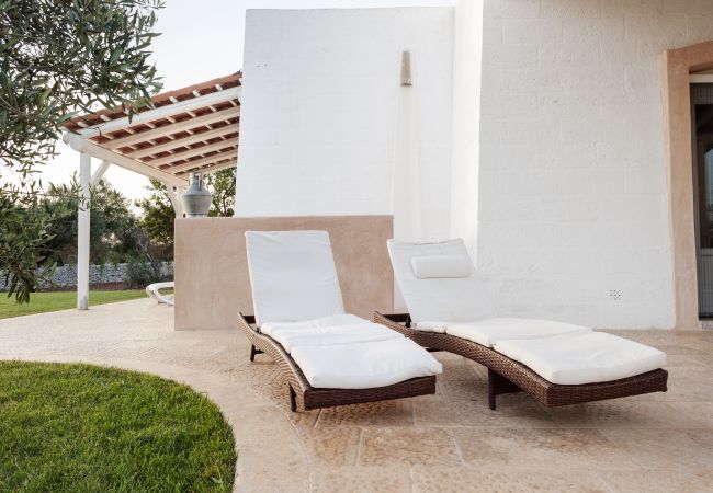 Villa à Pescoluse - Merveilleuse villa avec piscine et grand jardin