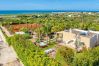Villa à Pescoluse - Villa proche de la plage avec jacuzzi et vue mer
