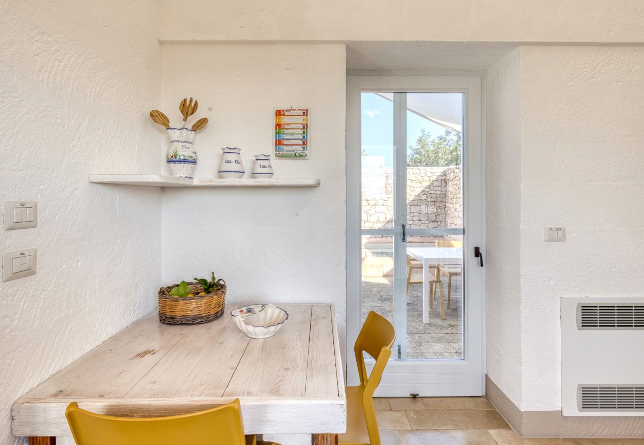 Villa à Torre Pali - Villa supérieure avec vue mer et petite piscine