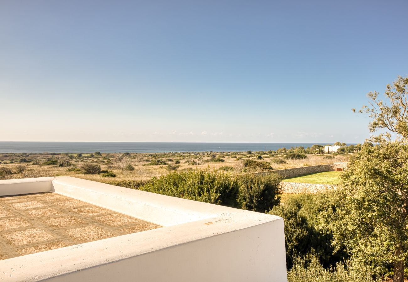 Villa à Torre Pali - Villa supérieure avec vue mer et petite piscine