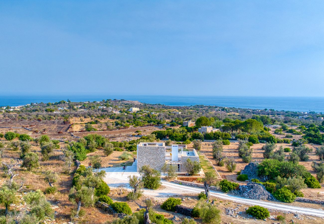 Villa à Leuca - Magnifique villa sur 3 niveaux, piscine & vue mer