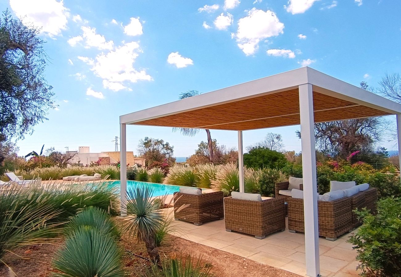 Villa à Leuca - Villa haut de gamme avec 2 piscines et vue mer