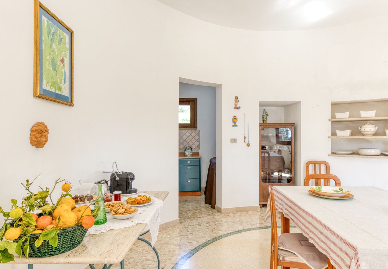 Maison à Patù - Belle maison en pierre avec vue mer et jacuzzi extérieur