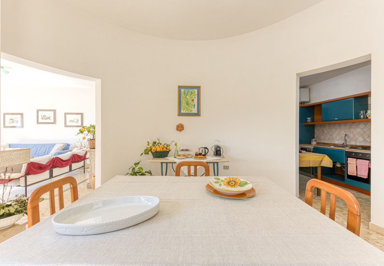 Maison à Patù - Belle maison en pierre avec vue mer et jacuzzi extérieur