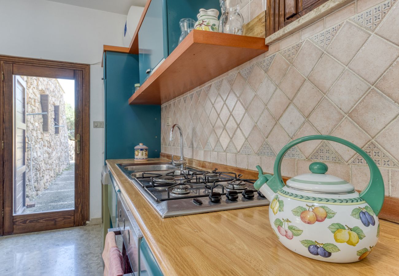 Maison à Patù - Belle maison en pierre avec vue mer et jacuzzi extérieur