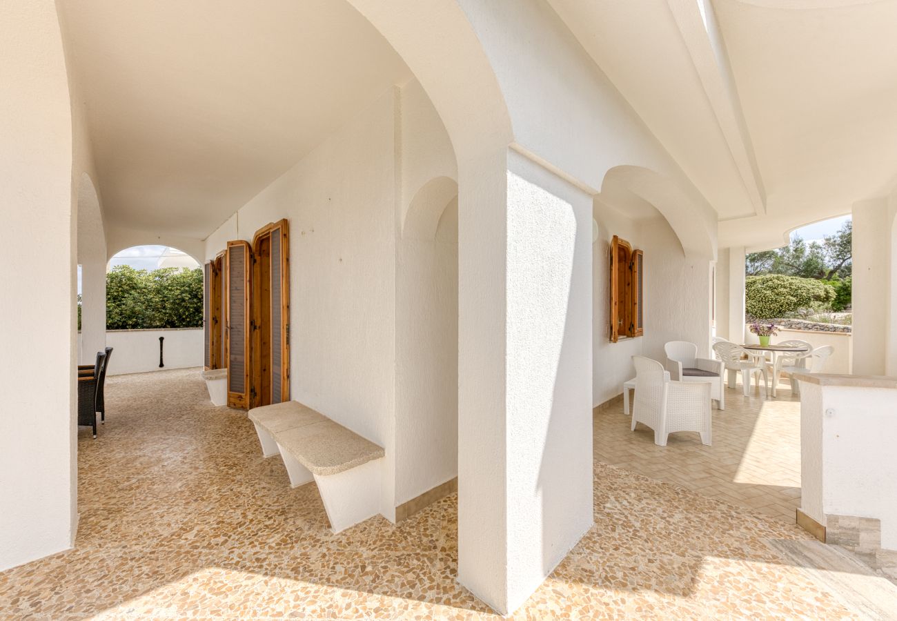 Maison à Leuca - Maison avec terrasse, vue mer et jacuzzi extérieur