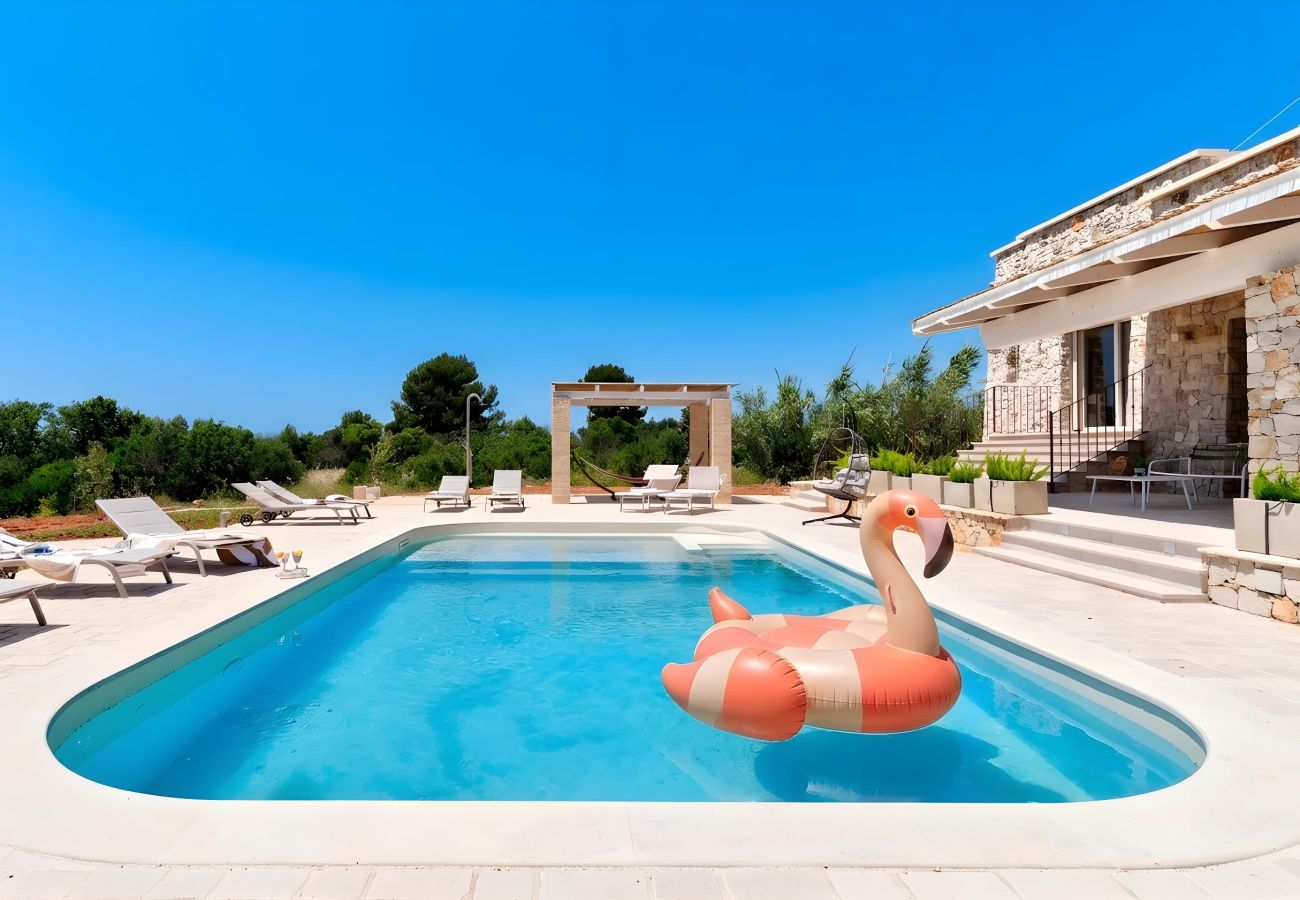 Villa à Torre Pali - Villa de luxe sur 2 niveaux avec piscine & vue mer