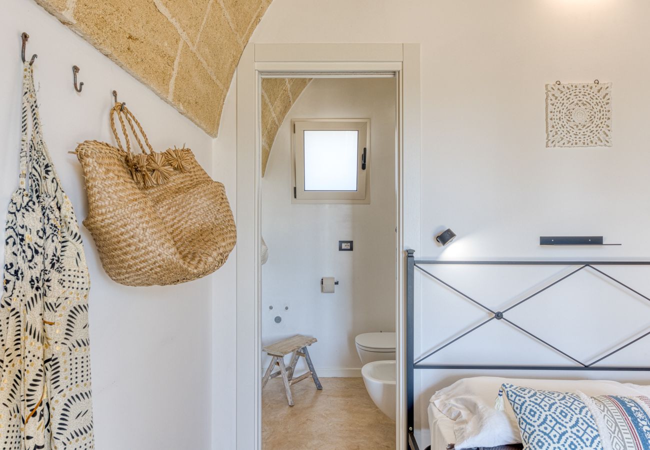 Villa à Pescoluse - Jolie Villa avec piscine & jardin à 2km plage
