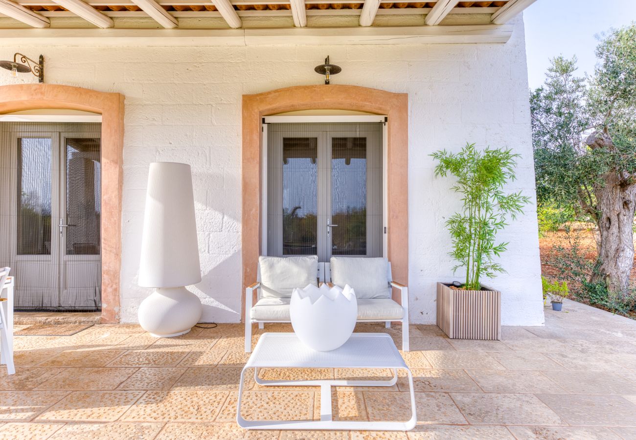 Villa à Pescoluse - Merveilleuse villa avec piscine et grand jardin