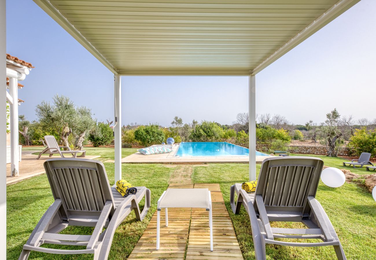 Villa à Pescoluse - Merveilleuse villa avec piscine et grand jardin