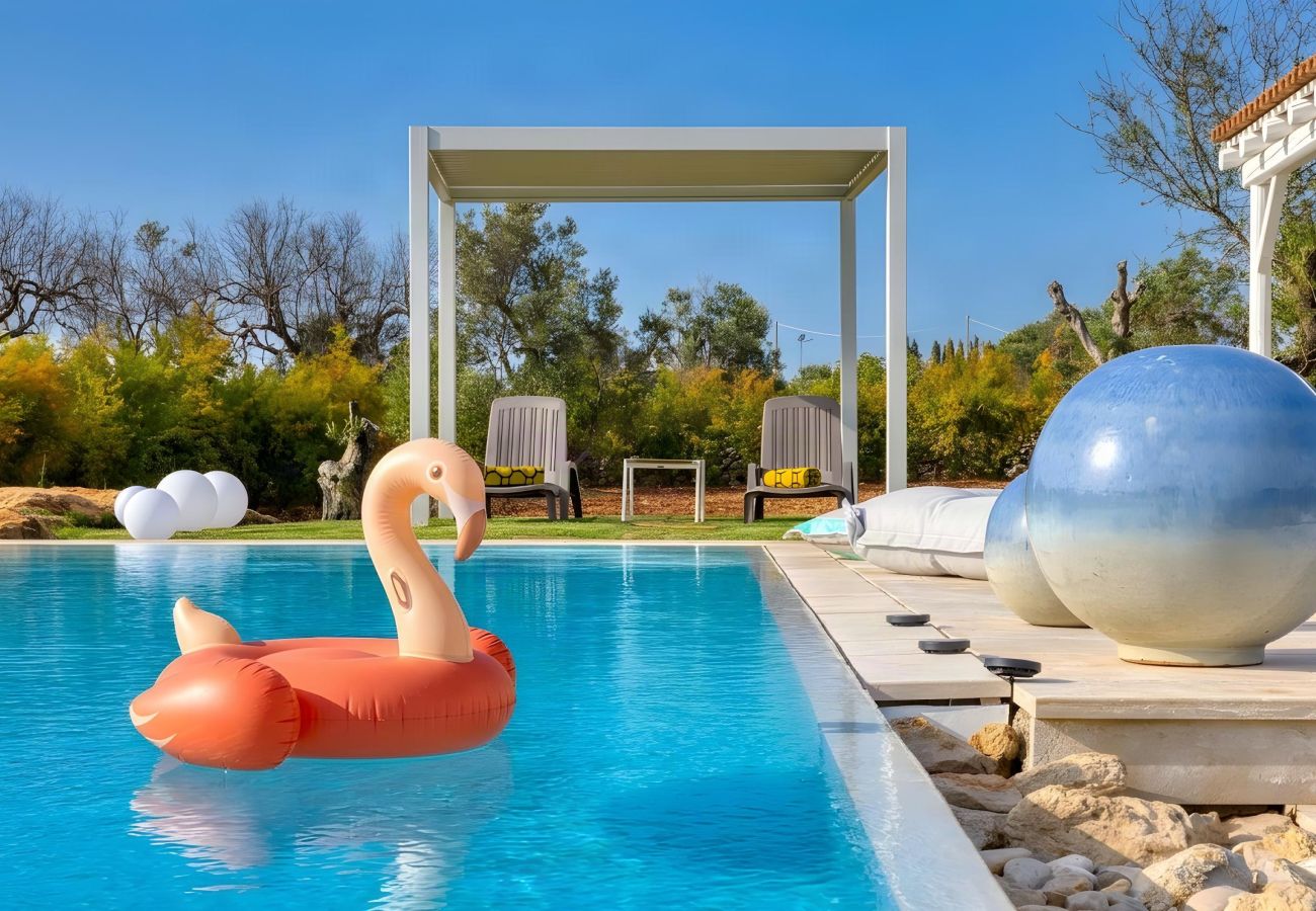 Villa à Pescoluse - Merveilleuse villa avec piscine et grand jardin
