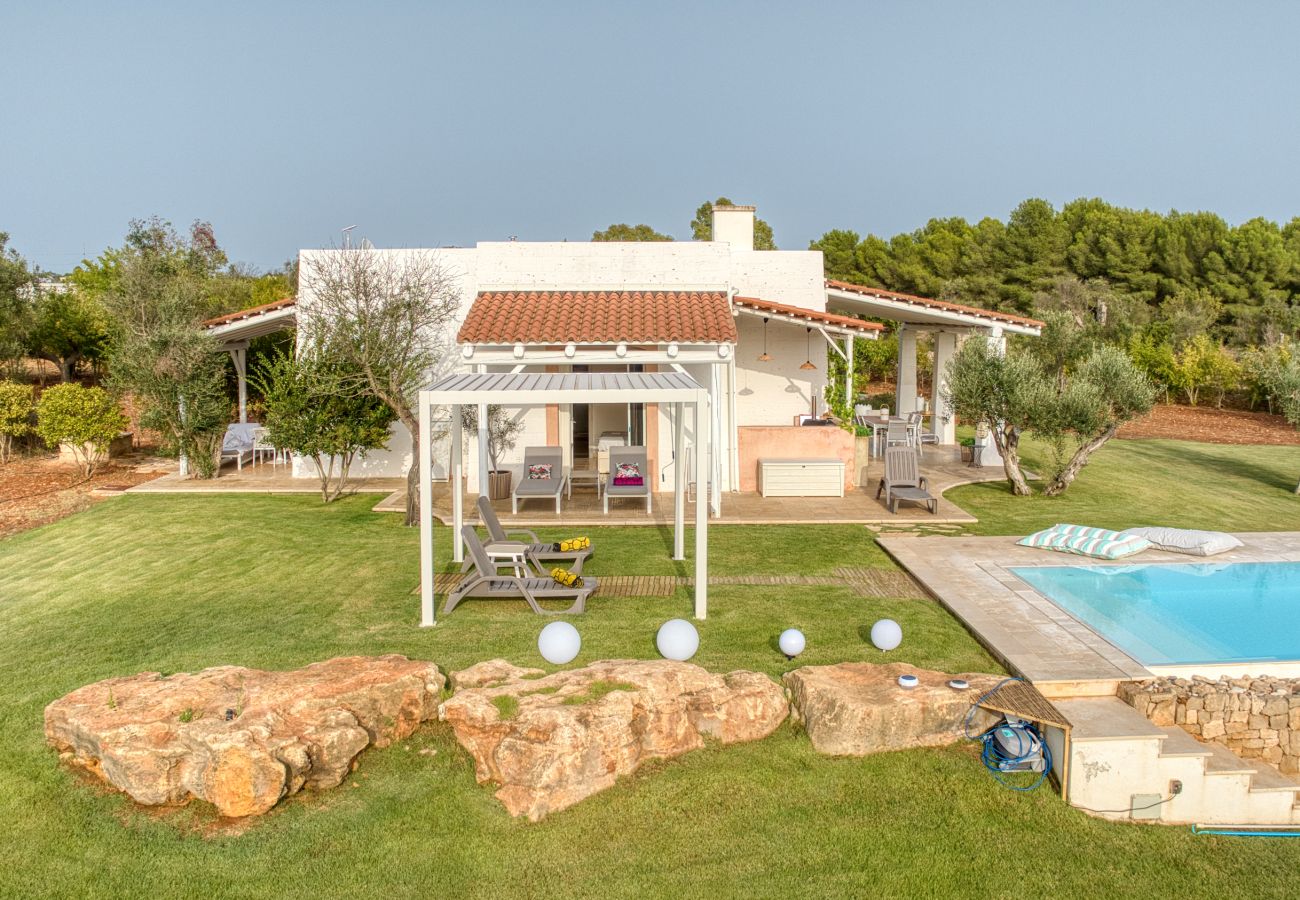 Villa à Pescoluse - Merveilleuse villa avec piscine et grand jardin