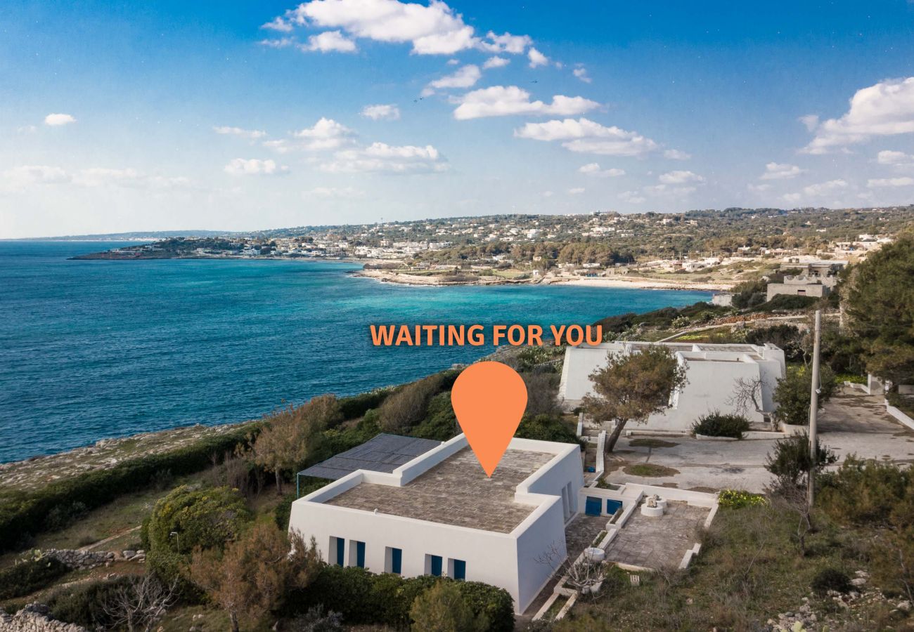 Casa a Leuca - Villa sugli scogli con accesso mare diretto