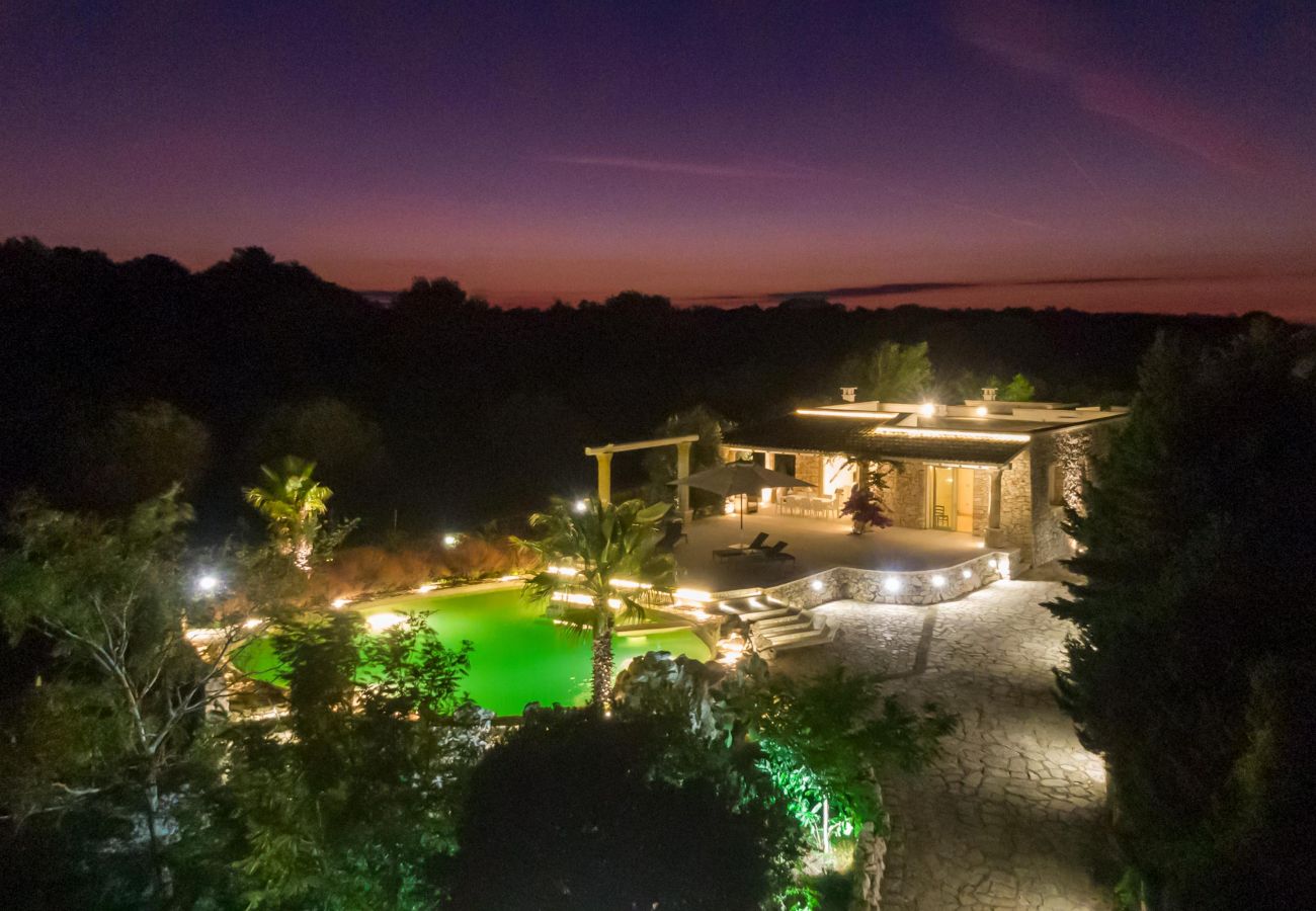 Villa a Gagliano del Capo - Villa da sogno con piscina naturale e vista mare spettacolare