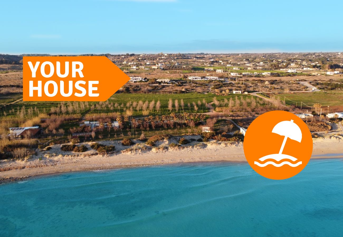 Casa a Salve - Villetta con accesso spiaggia Maldive del Salento
